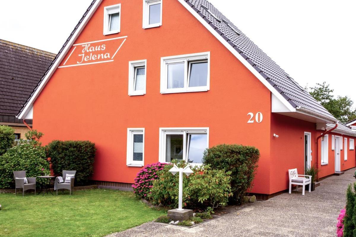 Haus Jelena Appartement 1 ボルクム エクステリア 写真
